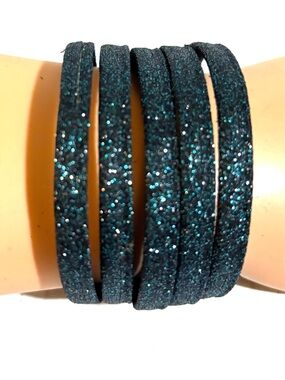 Sparkle Teal Multi-Wrap Bracelet - Women Jewelry